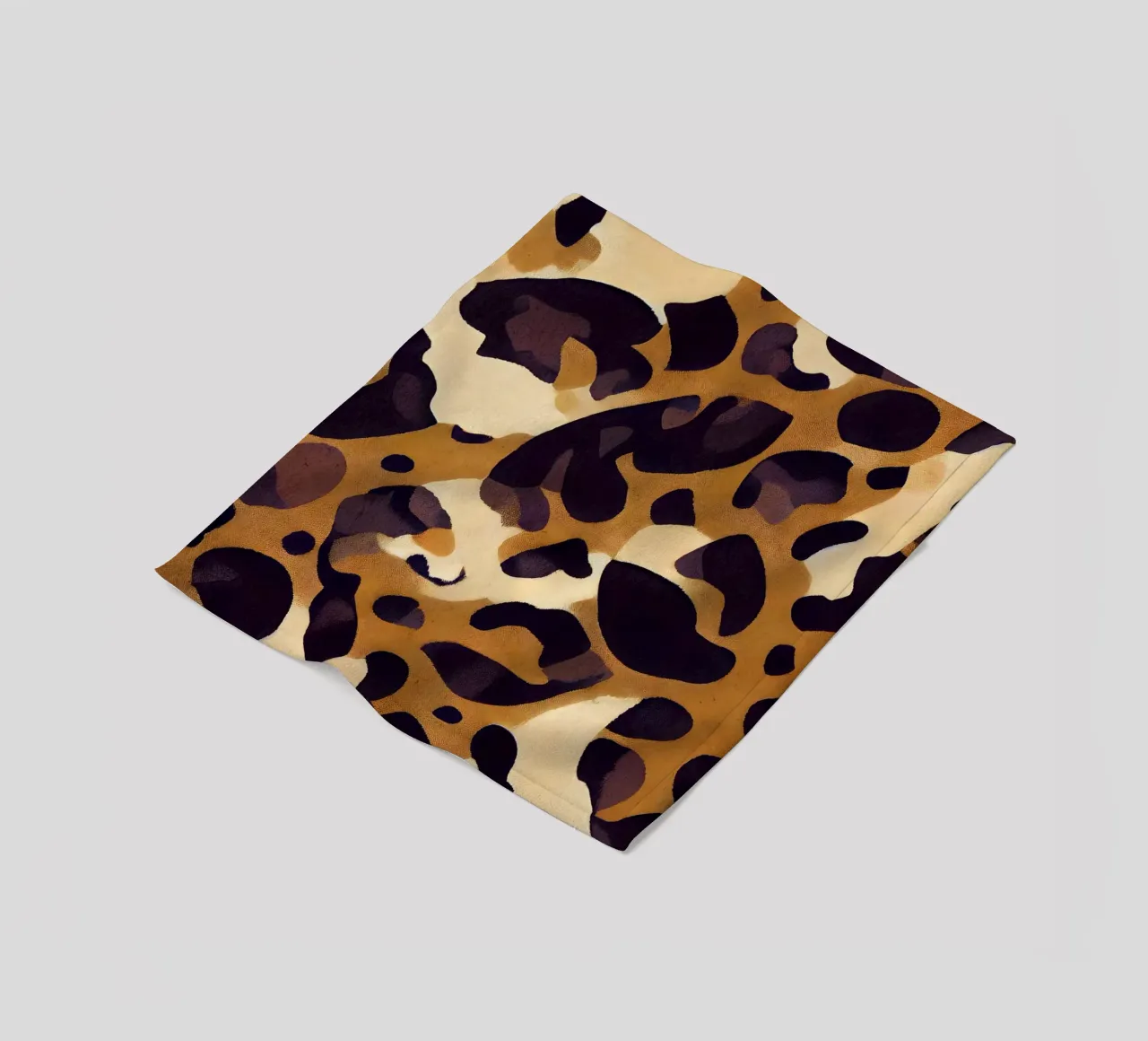 Leo Pattern coperta in pile da treechild