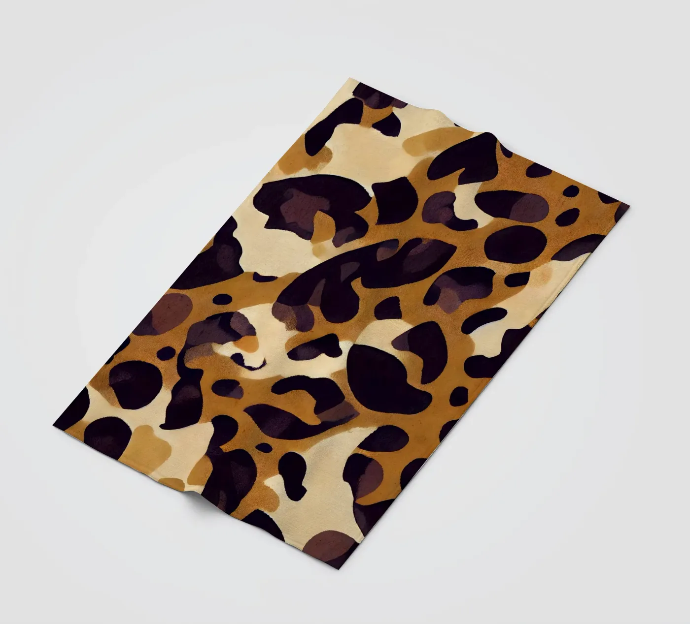 Leo Pattern coperta in pile da treechild