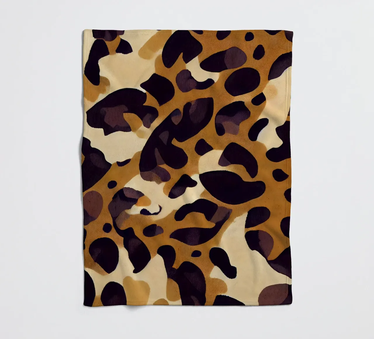 Leo Pattern fleece blanket by treechild