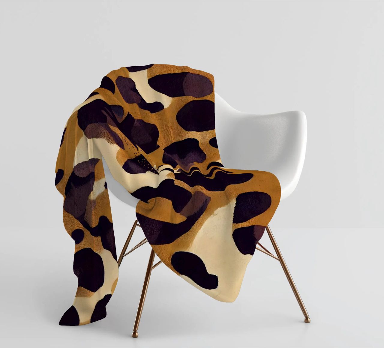 Leo Pattern coperta in pile da treechild