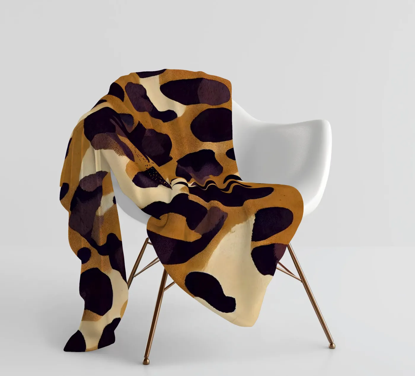 Leo Pattern coperta in pile da treechild