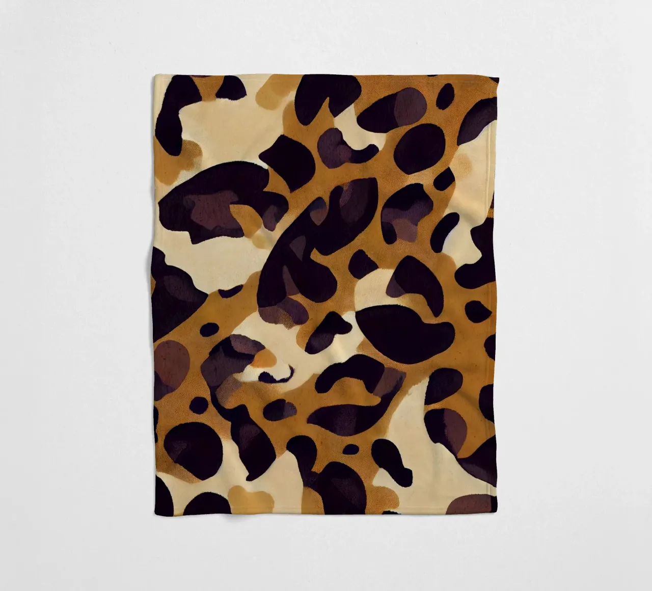 Leo Pattern coperta in pile da treechild