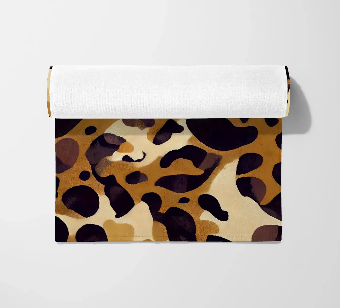 Leo Pattern serviette de plage de treechild