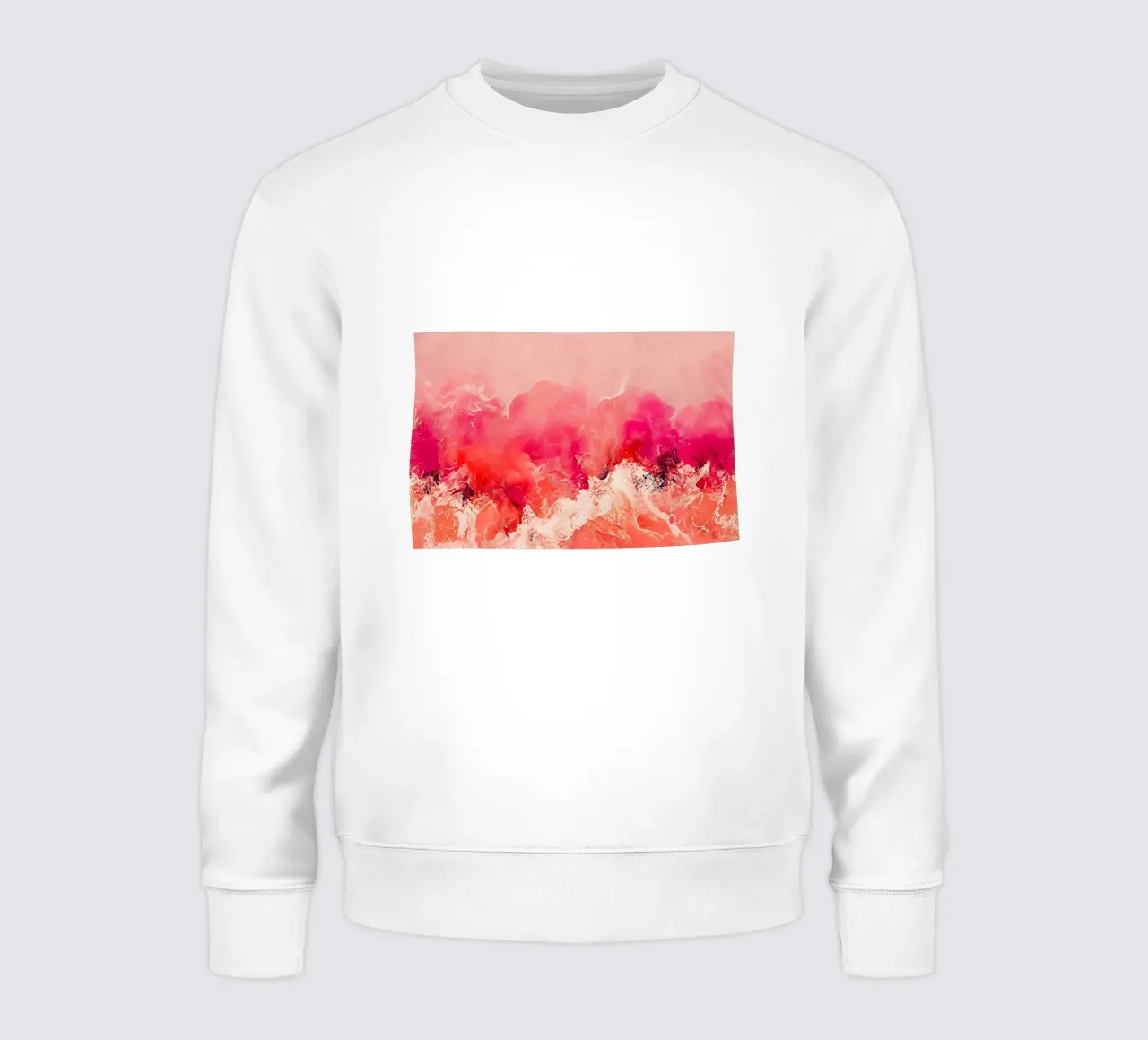 Pink Wave felpa da treechild