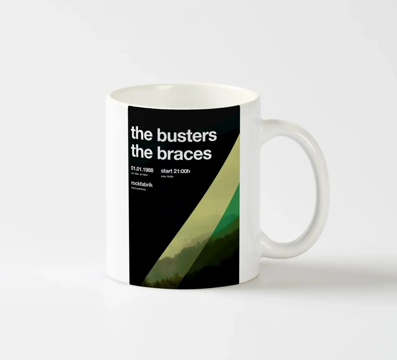 The Busters tazza in ceramica da Stephan Kochs