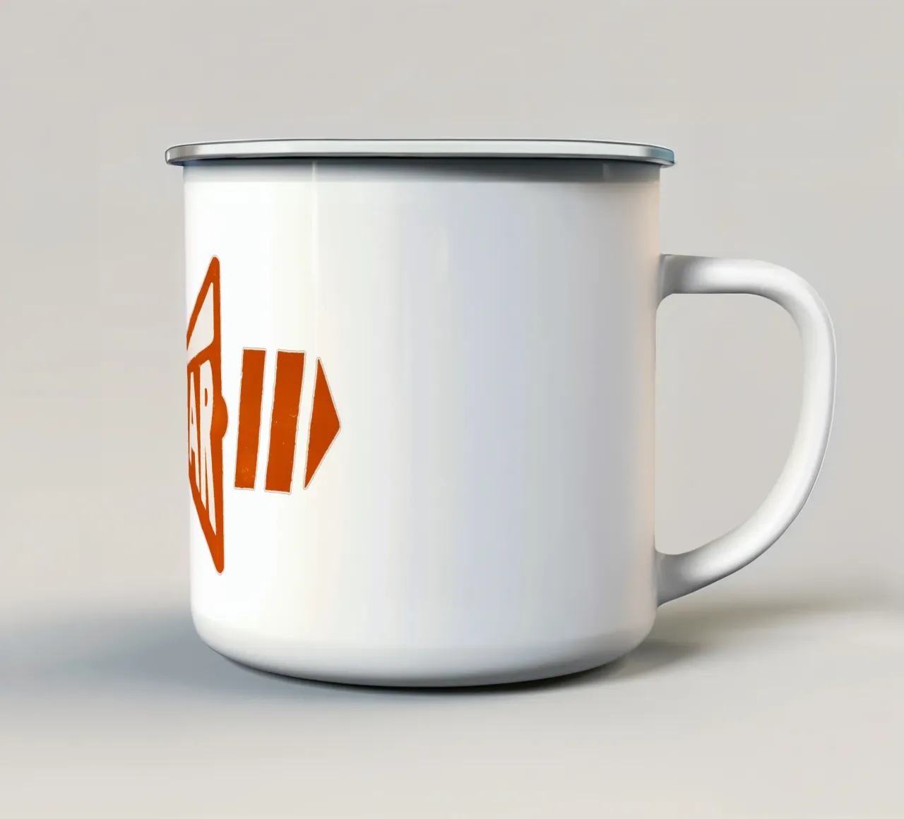 Popstar - Megaphone tazza in smalto da Black Sign Artwork