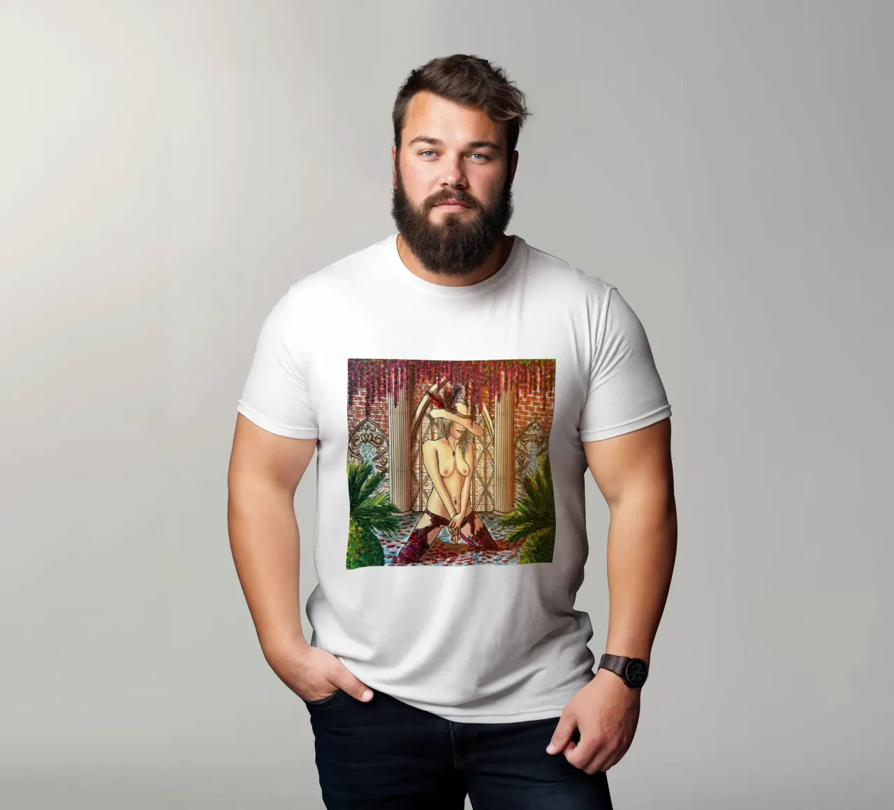 Questa fontana t-shirt da Amseldsg