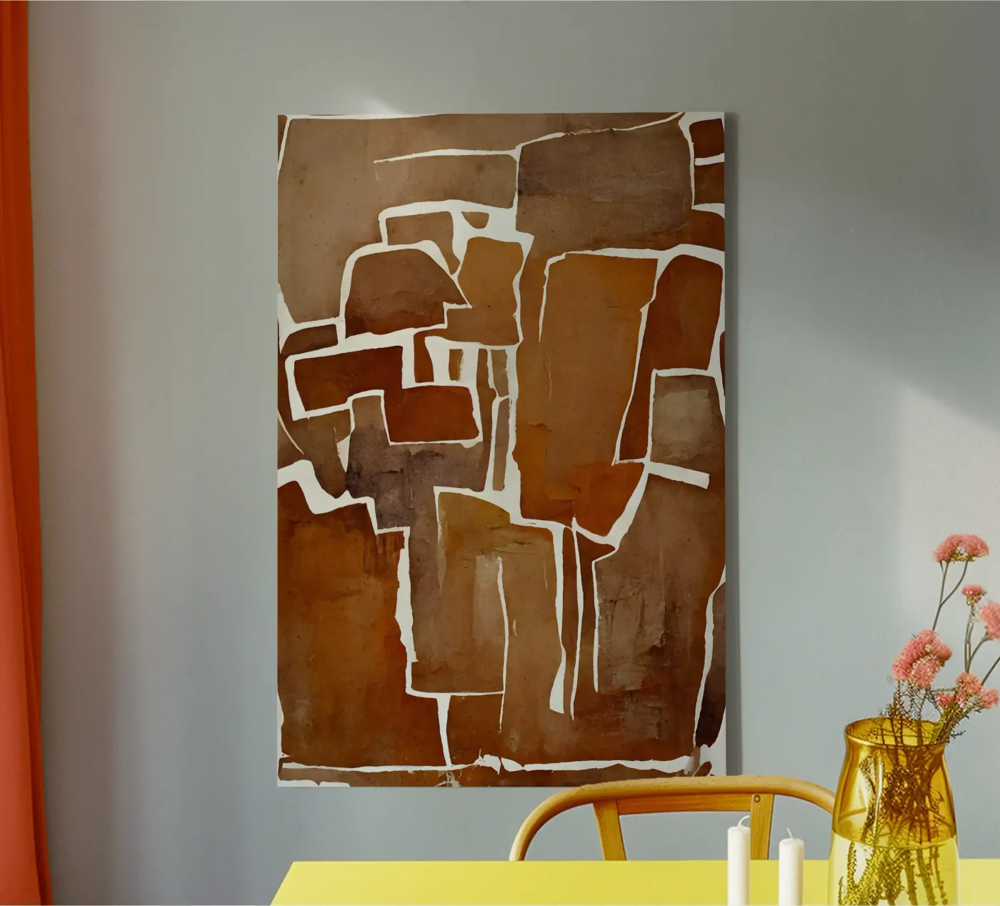 Cutted canvas by treechild