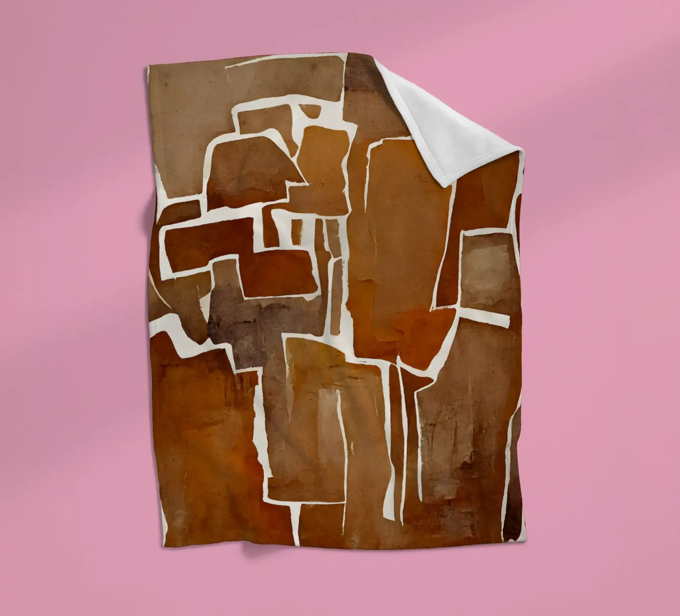 Cutted fleecedeken van treechild