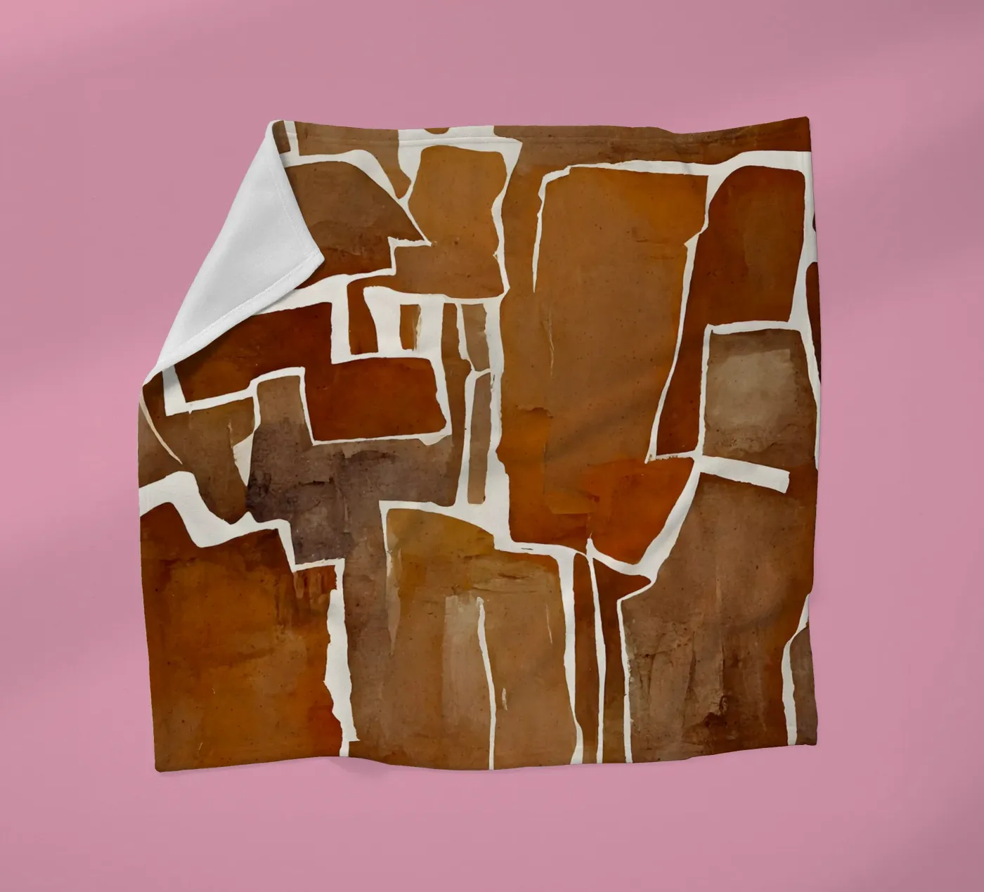 Cutted fleecedeken van treechild