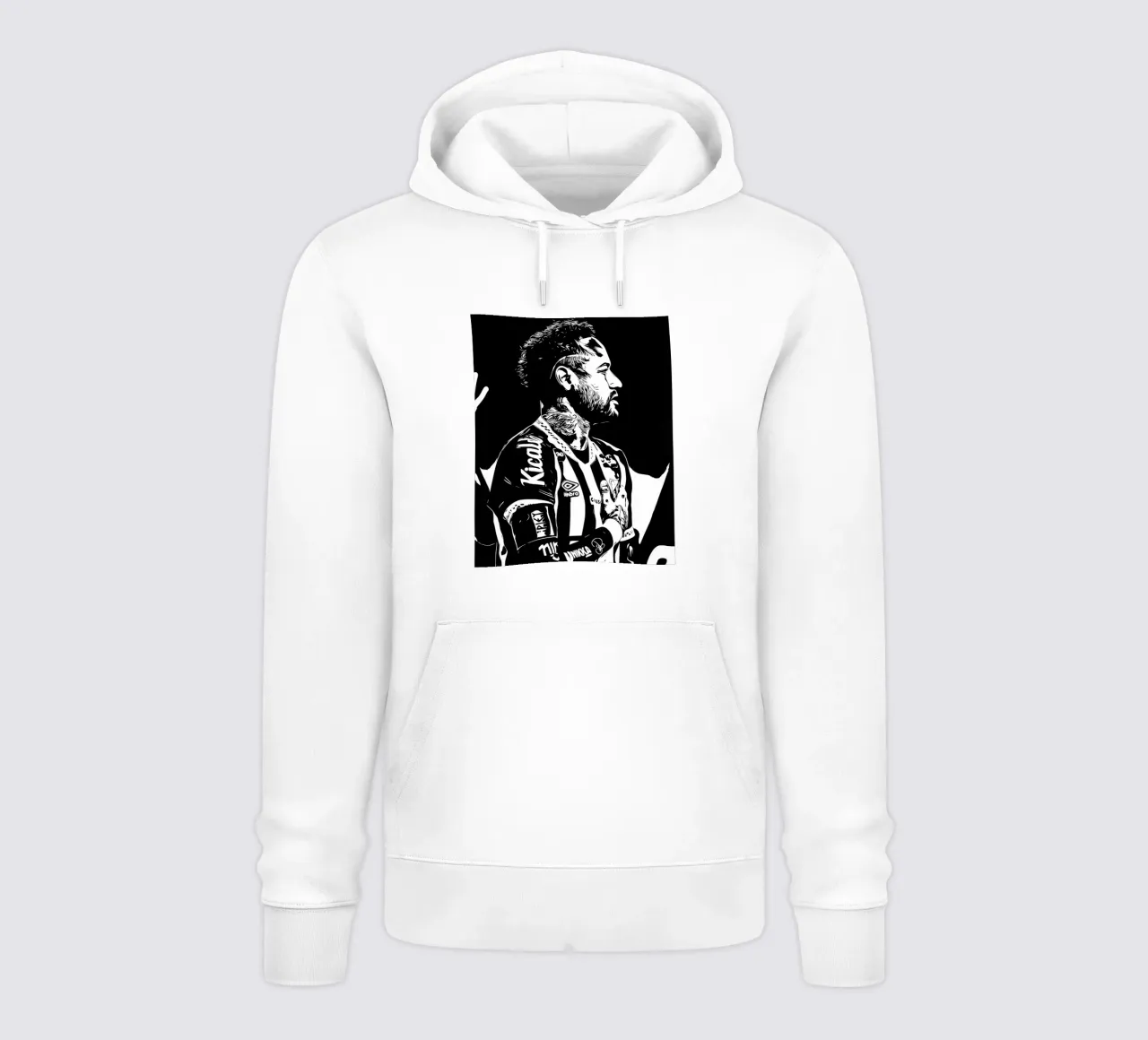neymar jr felpa con cappuccio da dark eagle