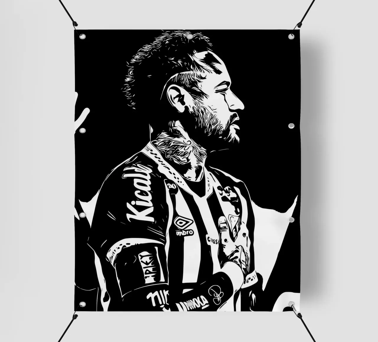 neymar jr telo in pvc da dark eagle