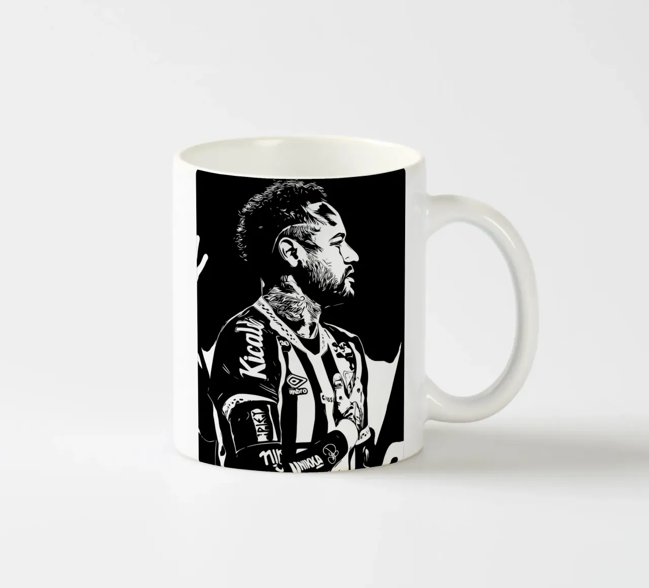 neymar jr tazza in ceramica da dark eagle