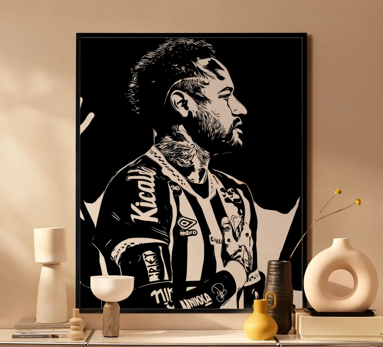 neymar jr poster da dark eagle