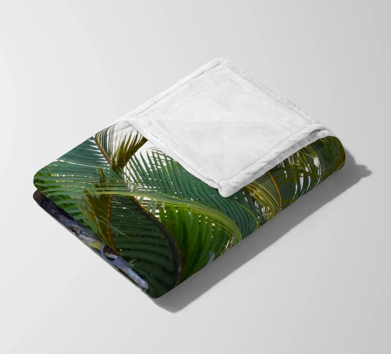 Speaker caught in Nipa Palm in the Klias Peninsula fleece blanket by byrieneke