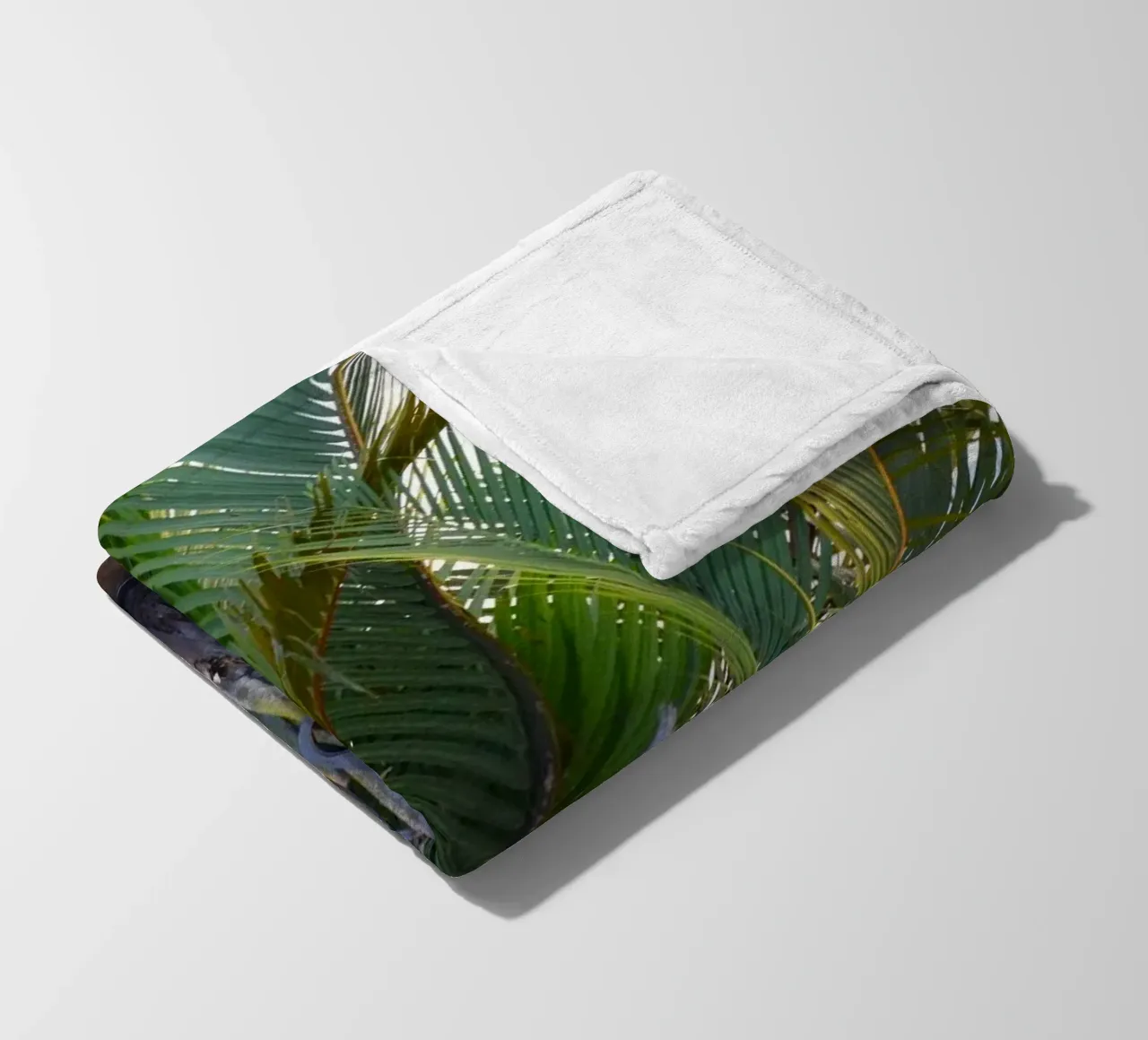 Speaker caught in Nipa Palm in the Klias Peninsula fleece blanket by byrieneke