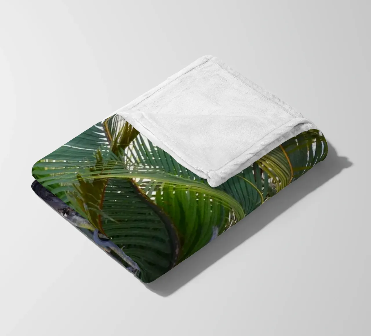 Speaker caught in Nipa Palm in the Klias Peninsula fleece blanket by byrieneke