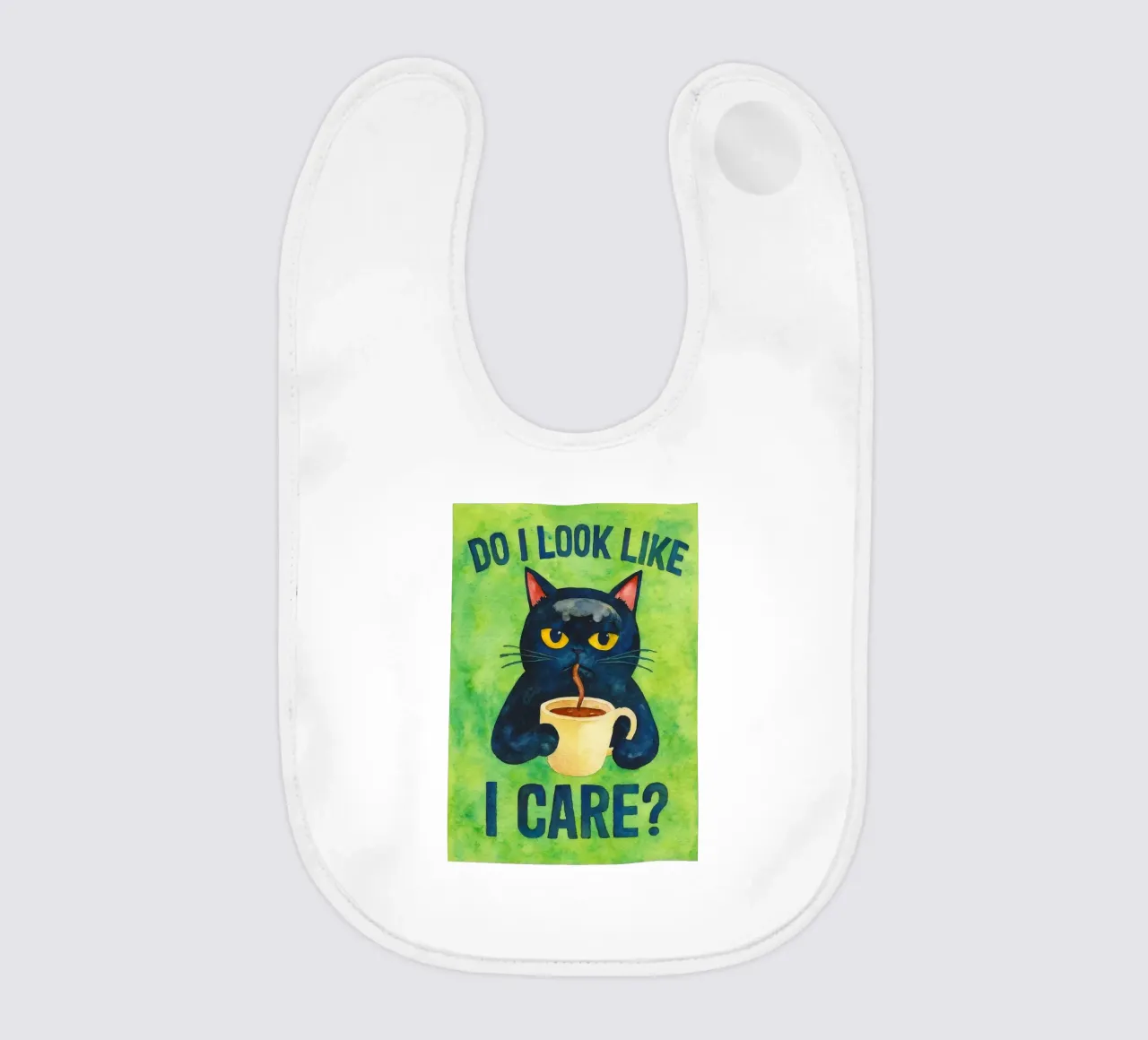 Sembro un gatto buffo bavaglino da limous
