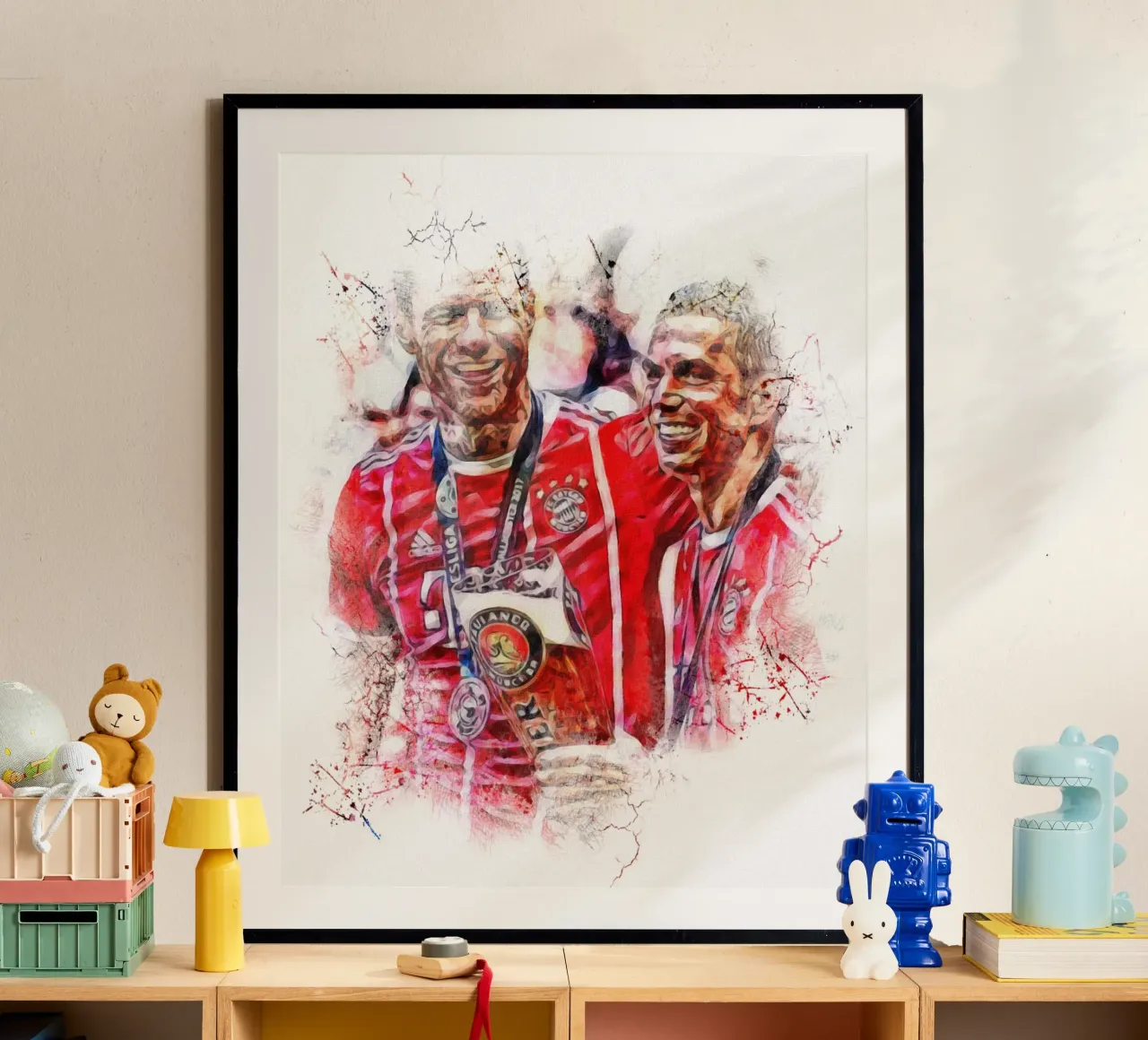 philipp  lahm and xabi alonso poster da dark eagle