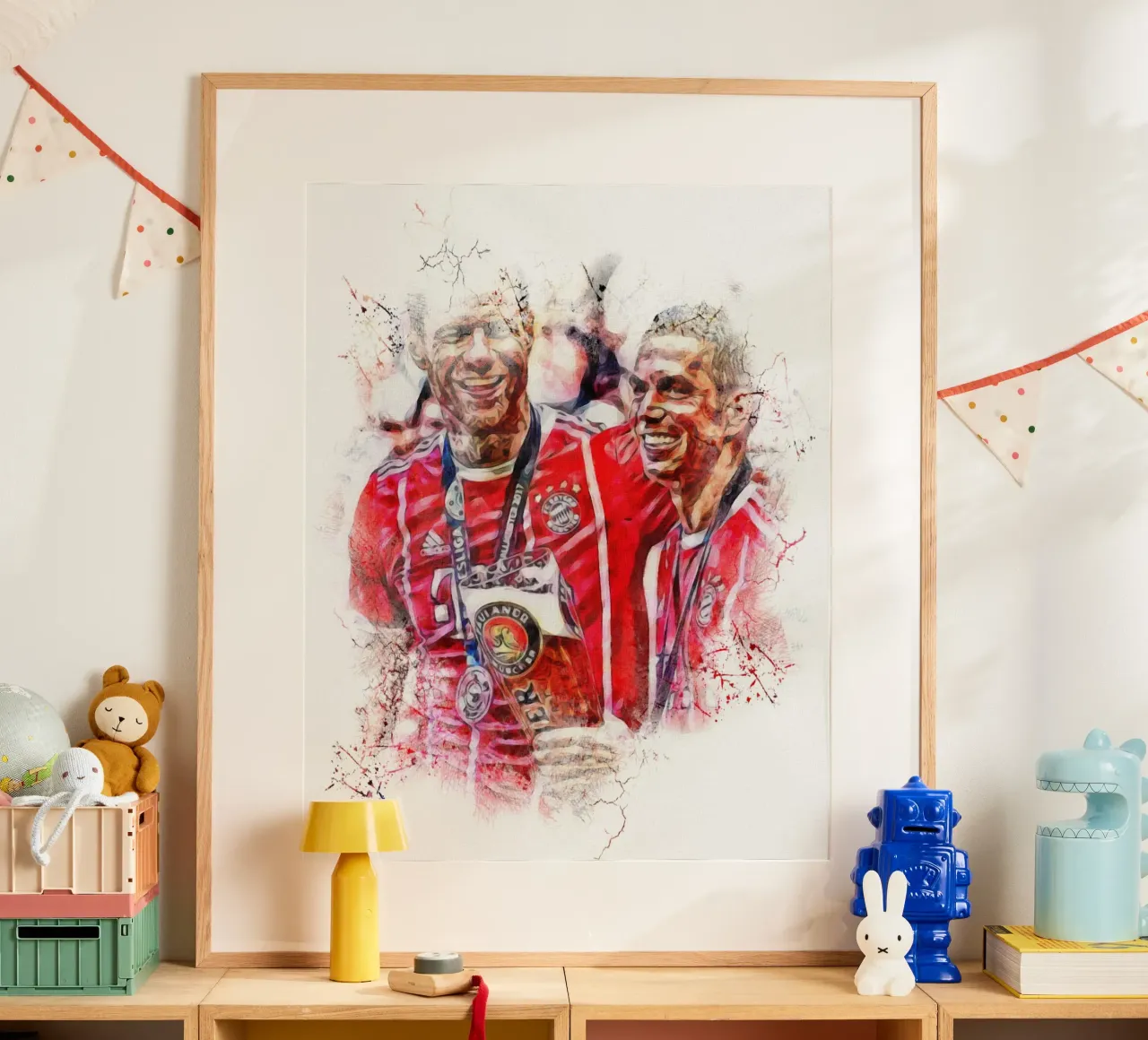 philipp  lahm and xabi alonso poster da dark eagle