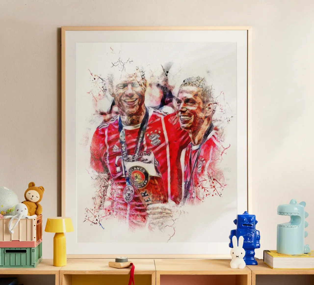 philipp  lahm and xabi alonso poster da dark eagle