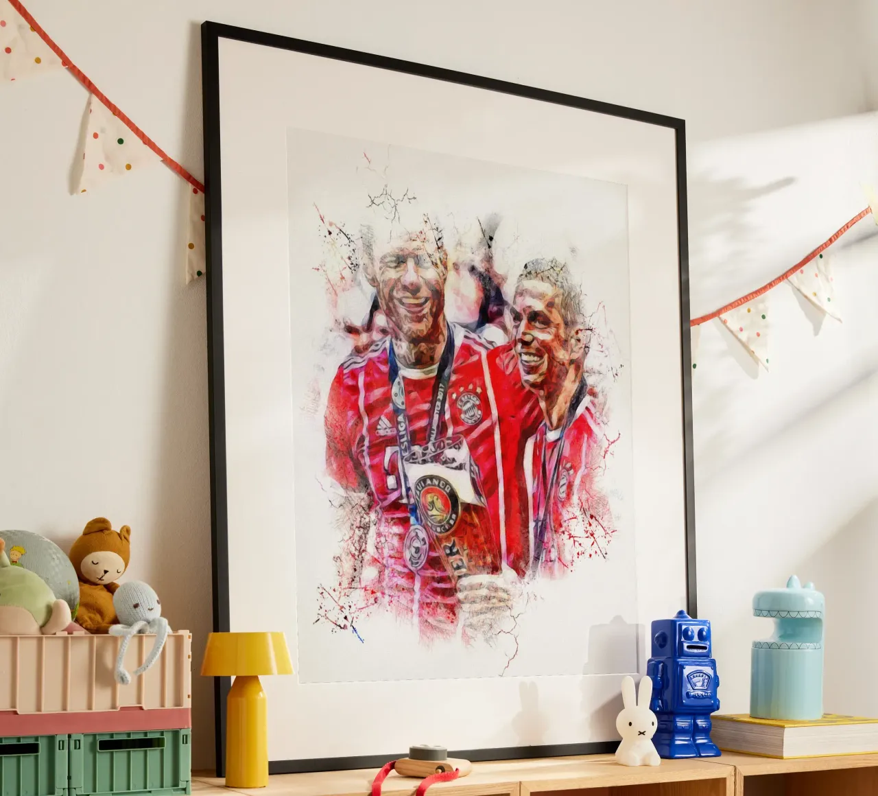 philipp  lahm and xabi alonso poster da dark eagle