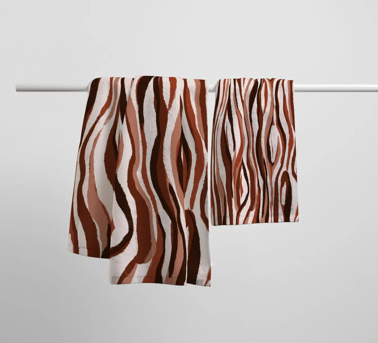 Pastel Strokes No 2 asciugamano da bagno da treechild