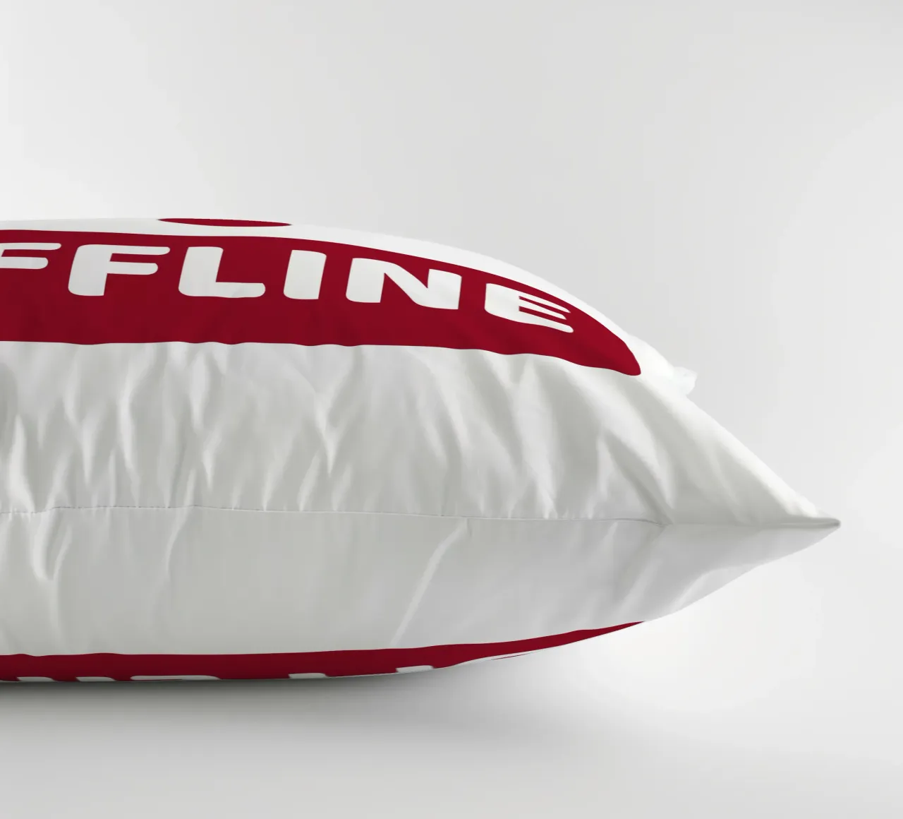 Offline - No Wifi cuscino da Black Sign Artwork