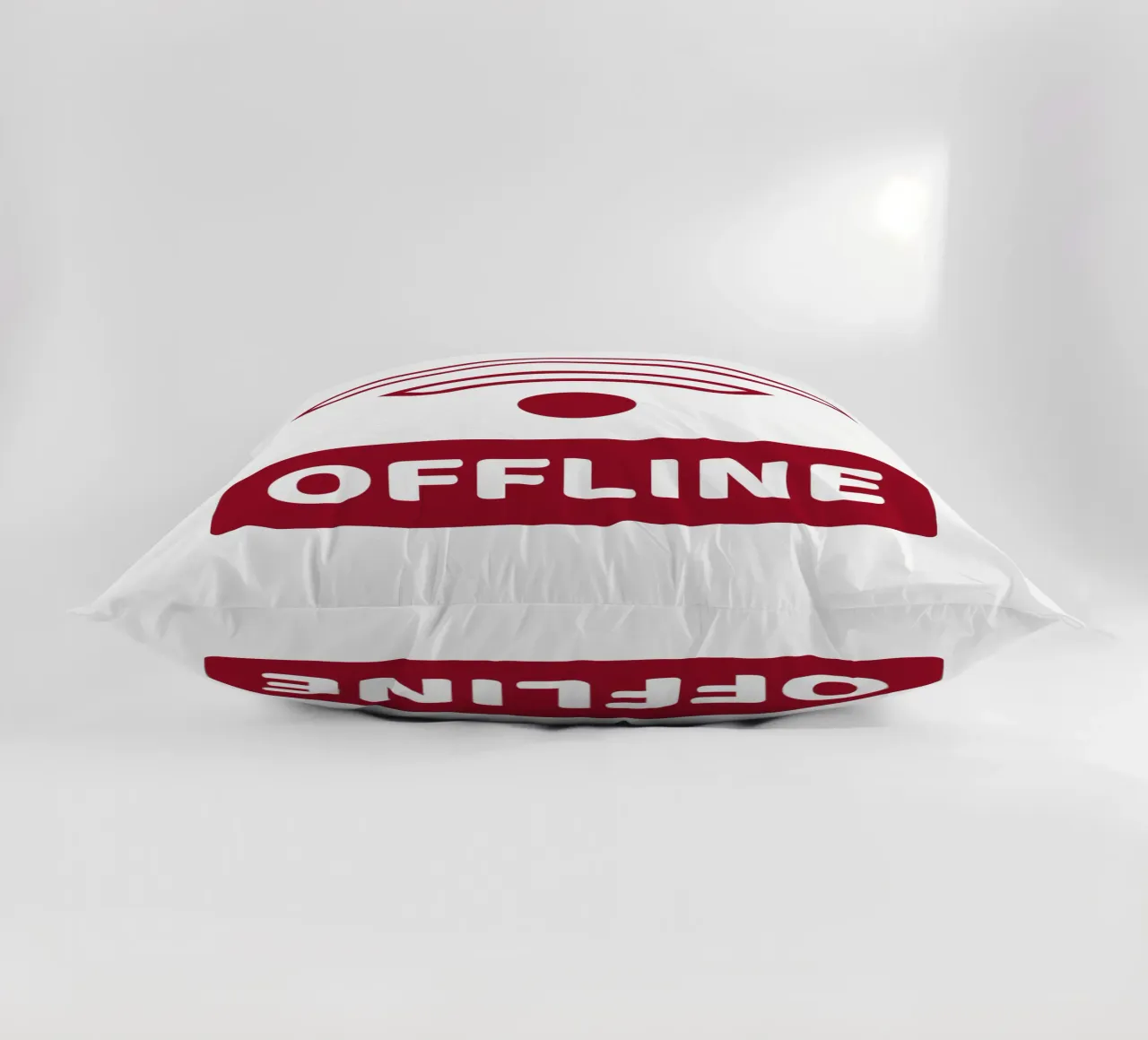 Offline - No Wifi cuscino da Black Sign Artwork