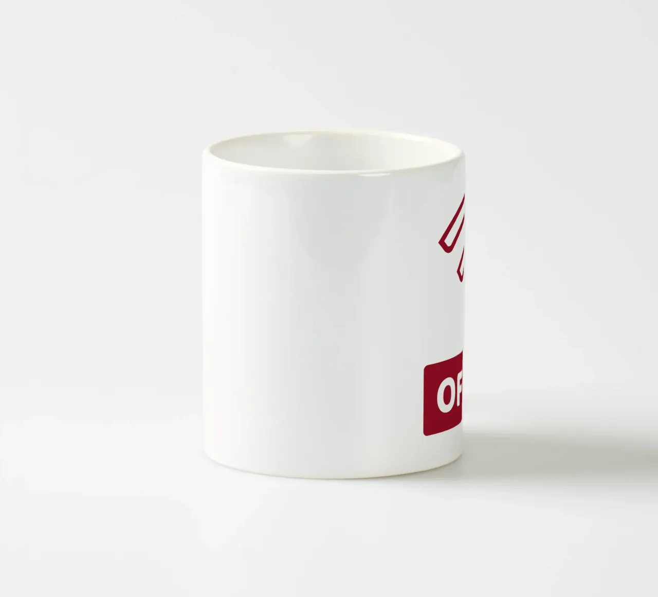 Offline - No Wifi tazza in ceramica da Black Sign Artwork