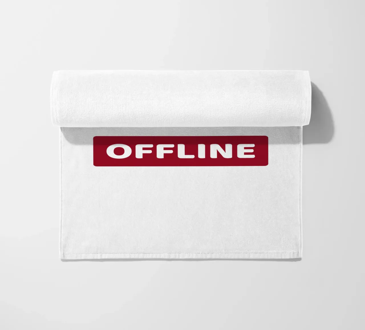 Offline - No Wifi telo mare da Black Sign Artwork