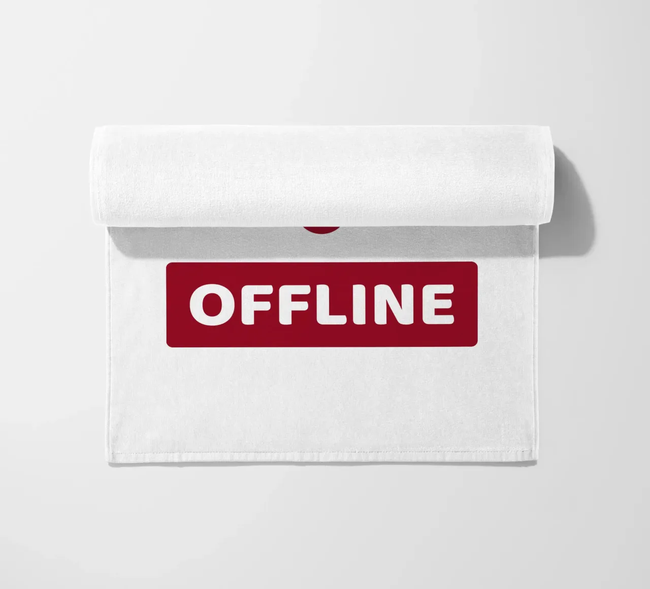 Offline - No Wifi telo mare da Black Sign Artwork