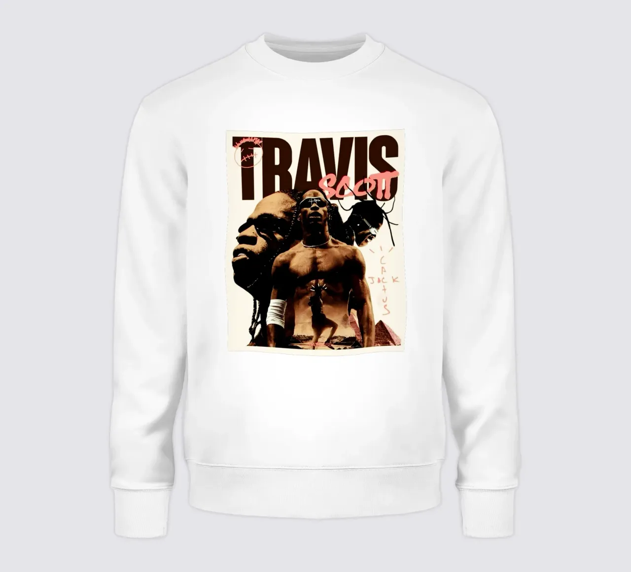 Travis Scott hip-hop felpa da Lembayung art