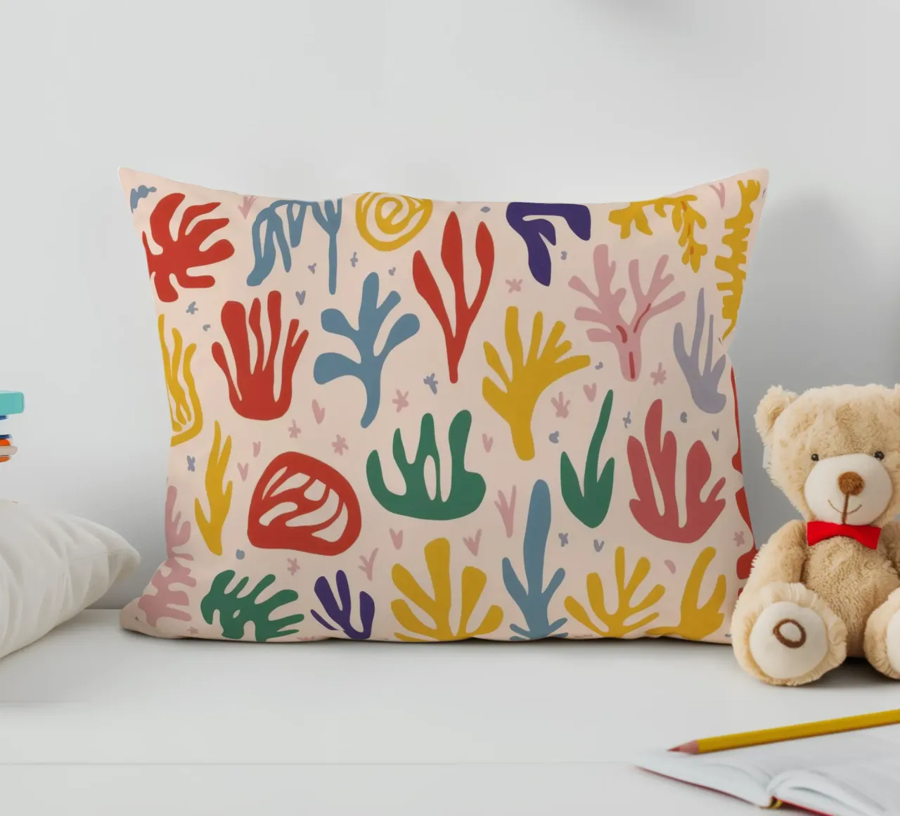 Maraoui Style Leaf Joy cuscino da Lyra Glaze