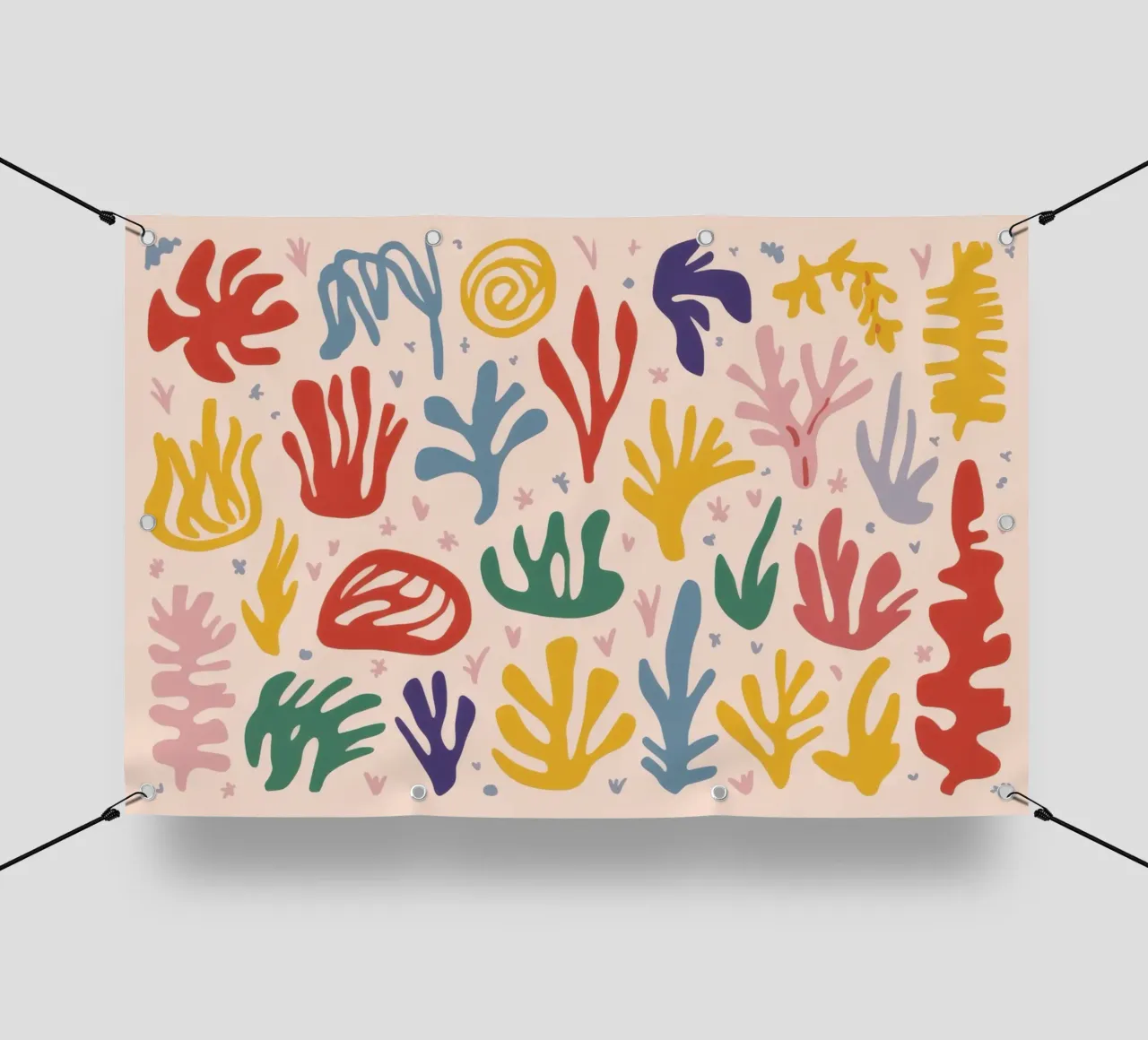 Maraoui Style Leaf Joy telo in pvc da Lyra Glaze