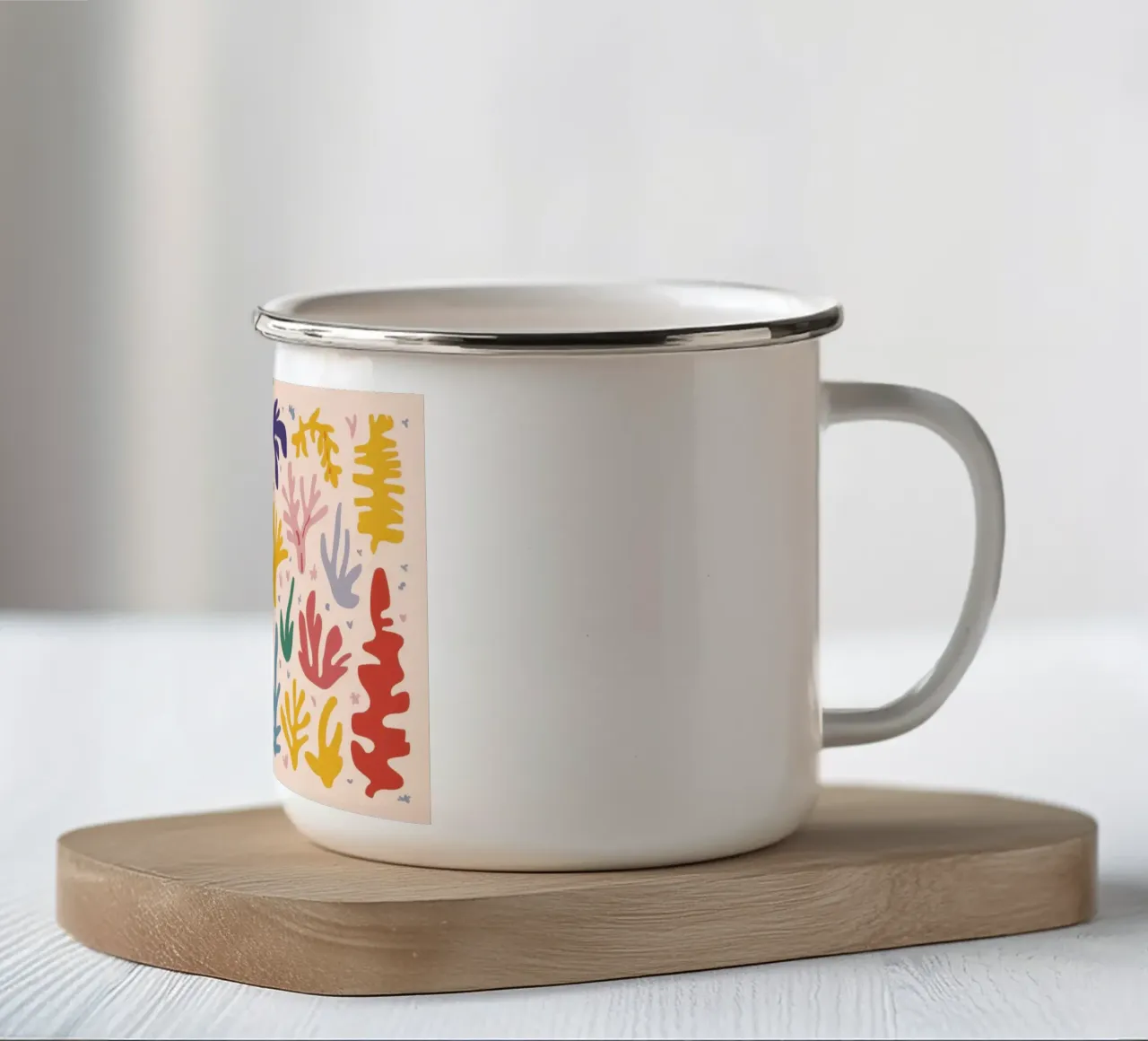 Maraoui Style Leaf Joy tazza in smalto da Lyra Glaze