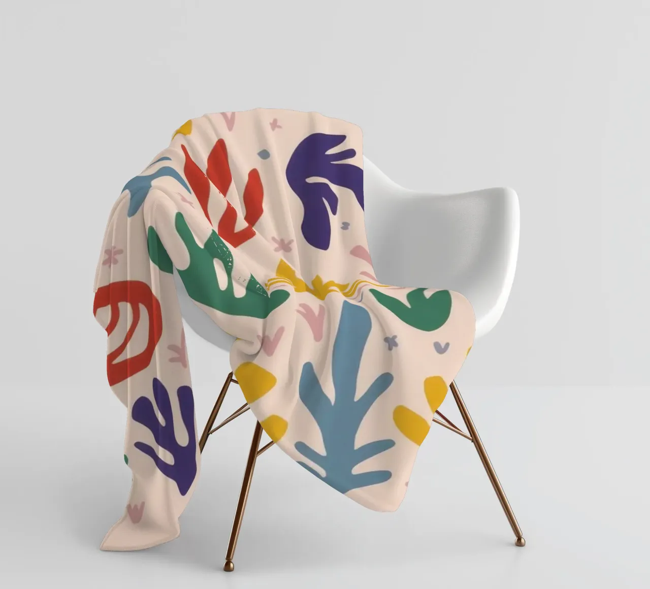 Maraoui Style Leaf Joy coperta in pile da Lyra Glaze