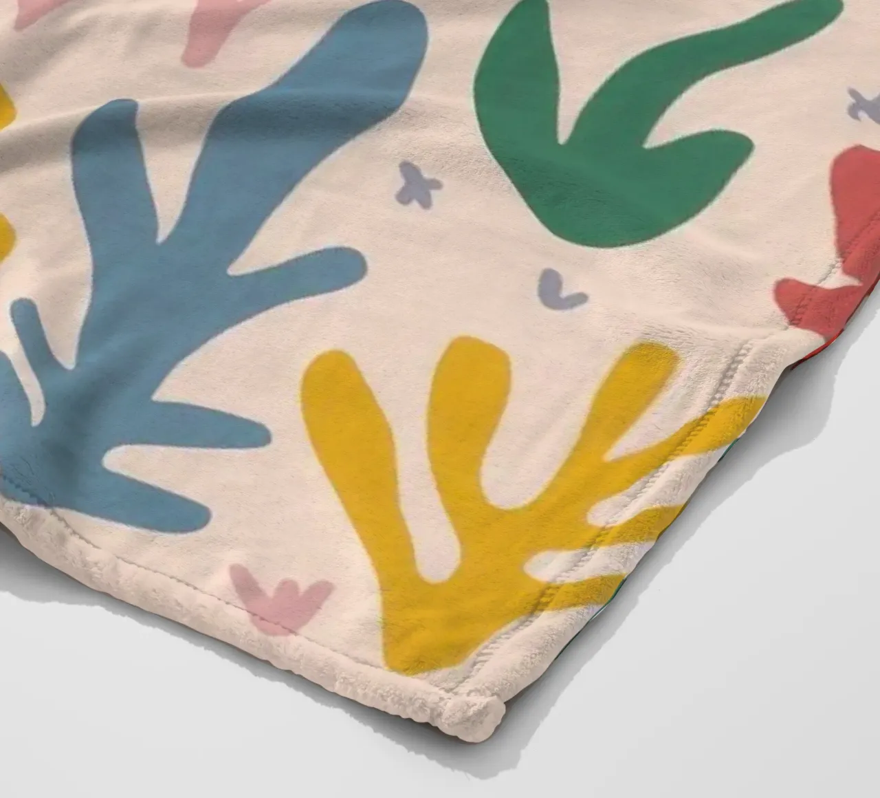 Maraoui Style Leaf Joy coperta in pile da Lyra Glaze