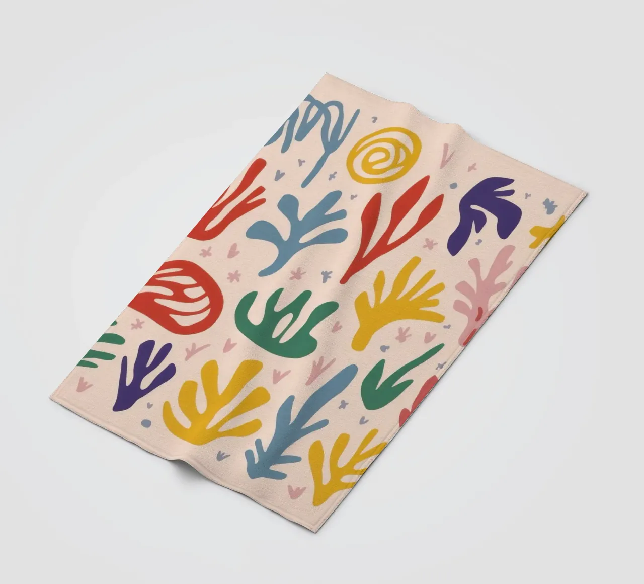Maraoui Style Leaf Joy coperta in pile da Lyra Glaze