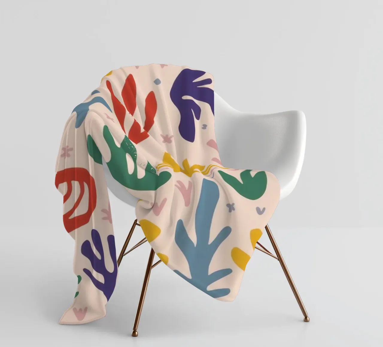 Maraoui Style Leaf Joy coperta in pile da Lyra Glaze