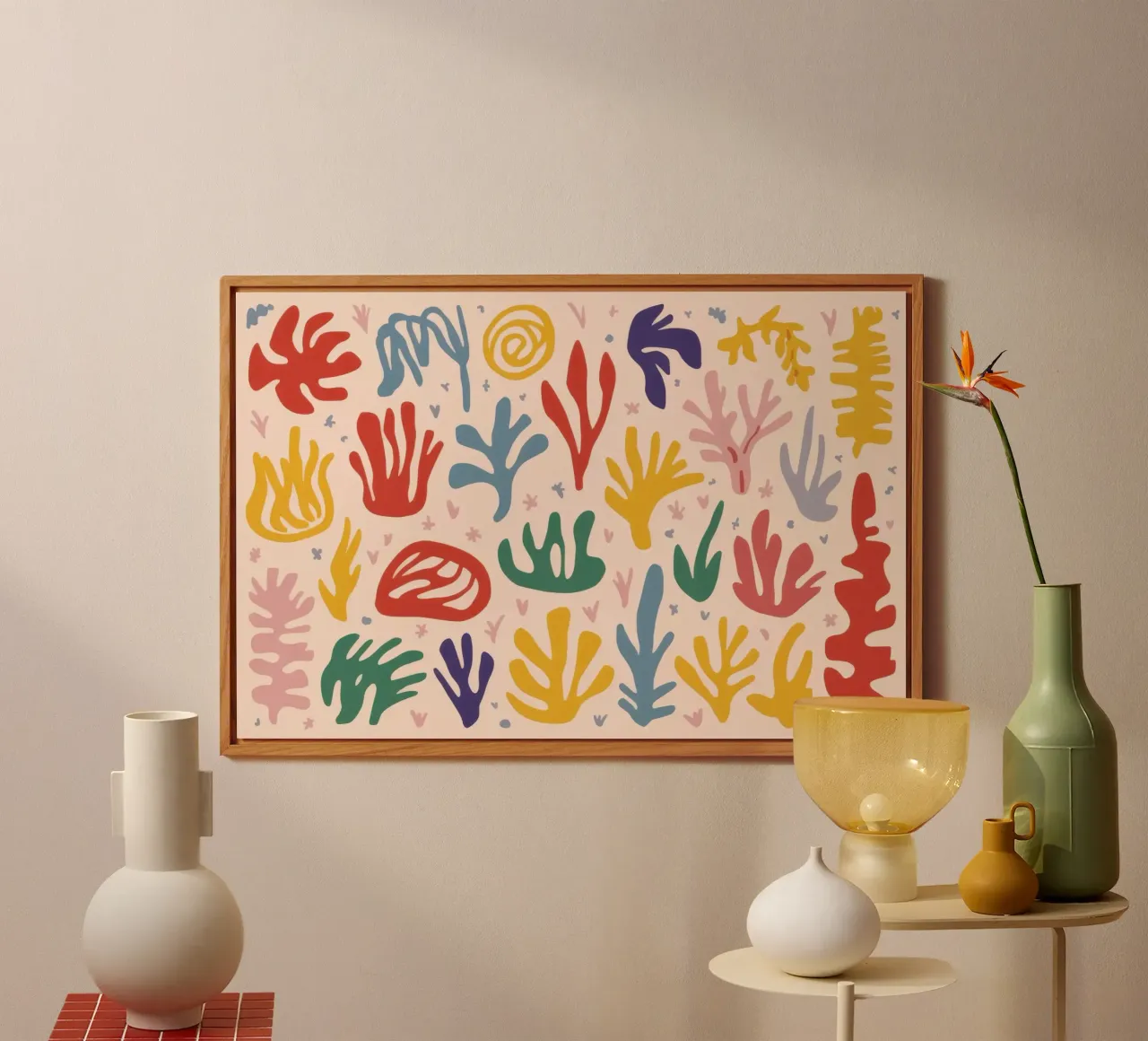 Maraoui Style Leaf Joy alluminio dibond da Lyra Glaze