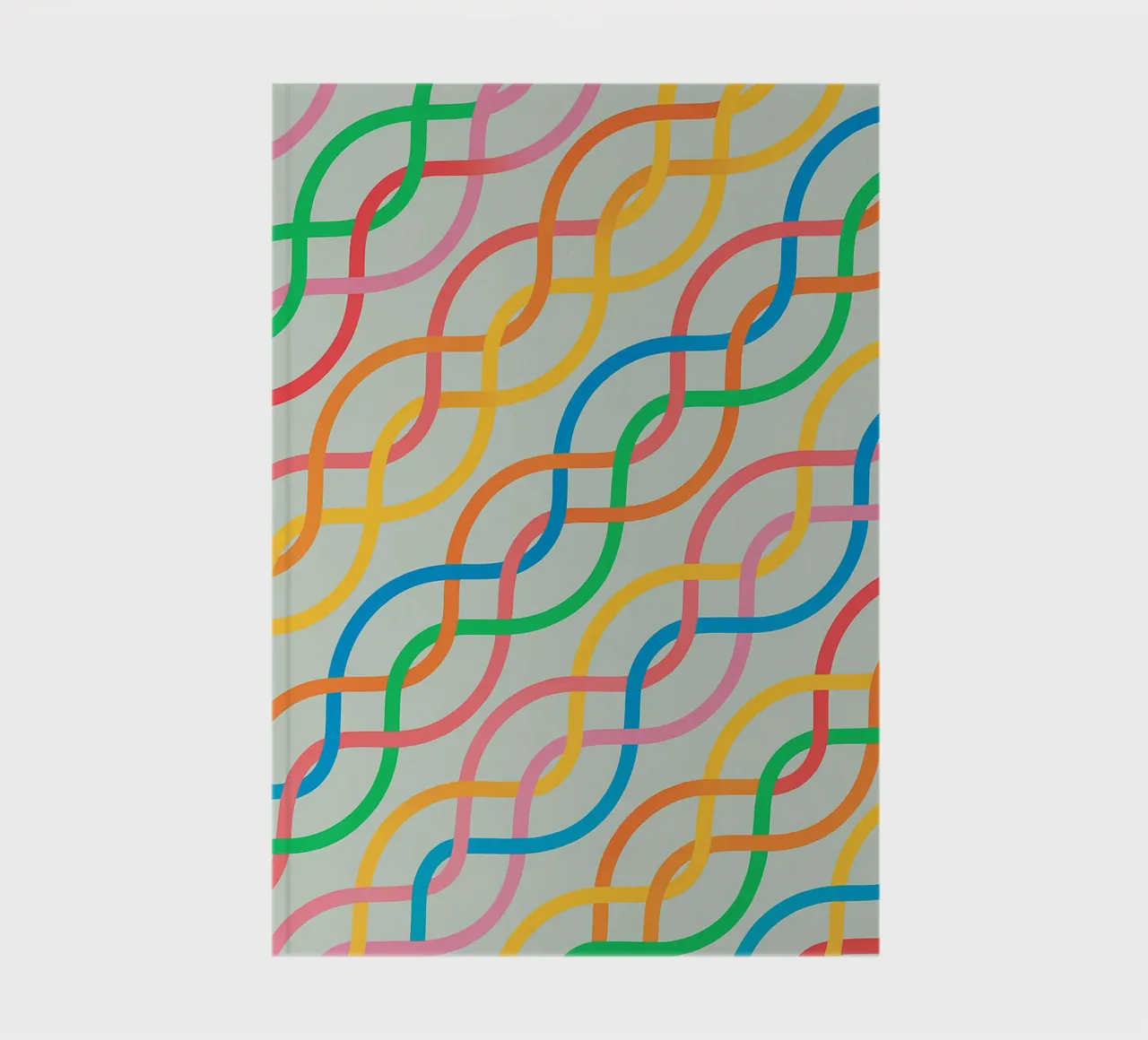 abstract line webbing sloping drawing notebook by klicins