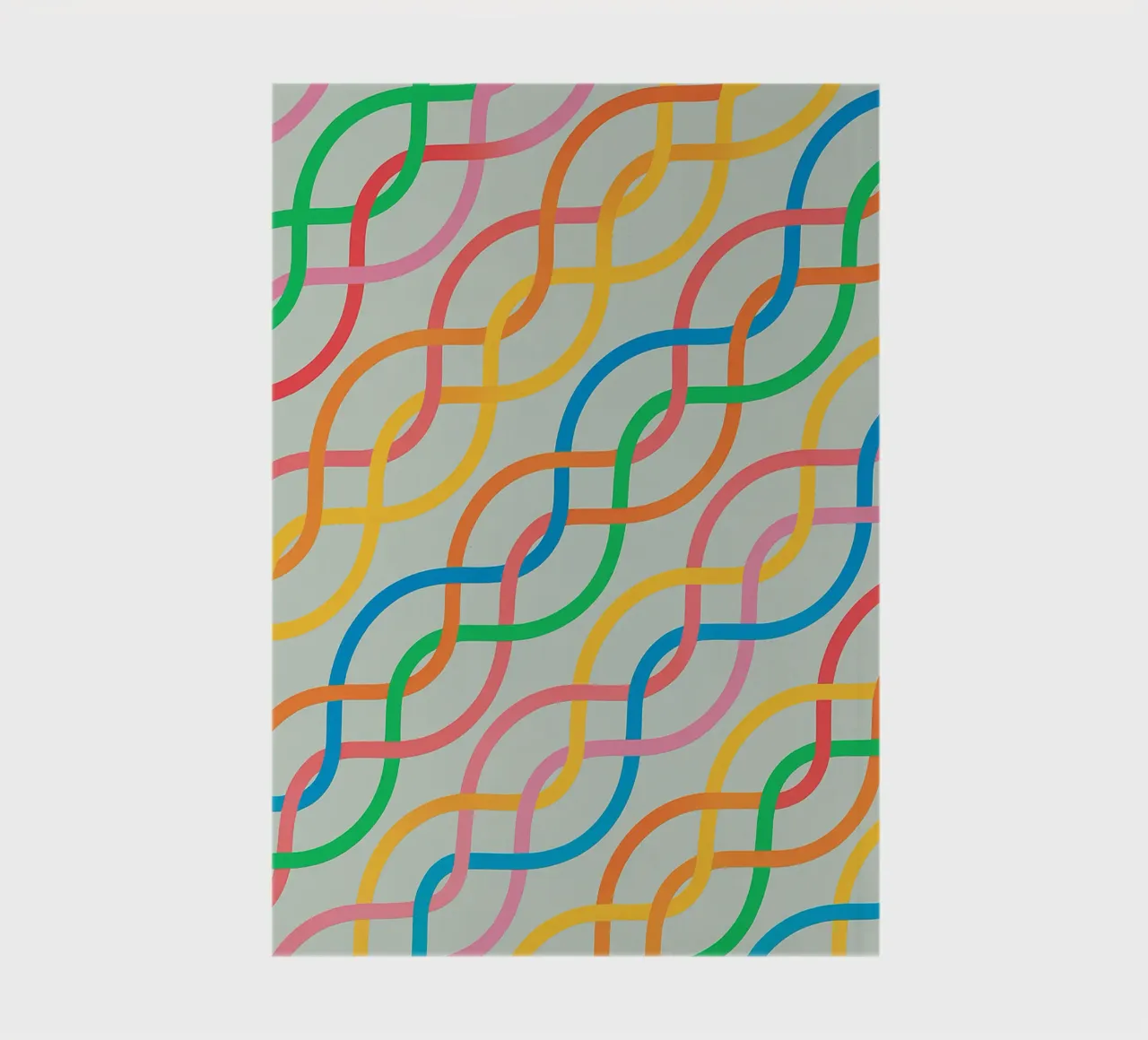 abstract line webbing sloping drawing notebook by klicins