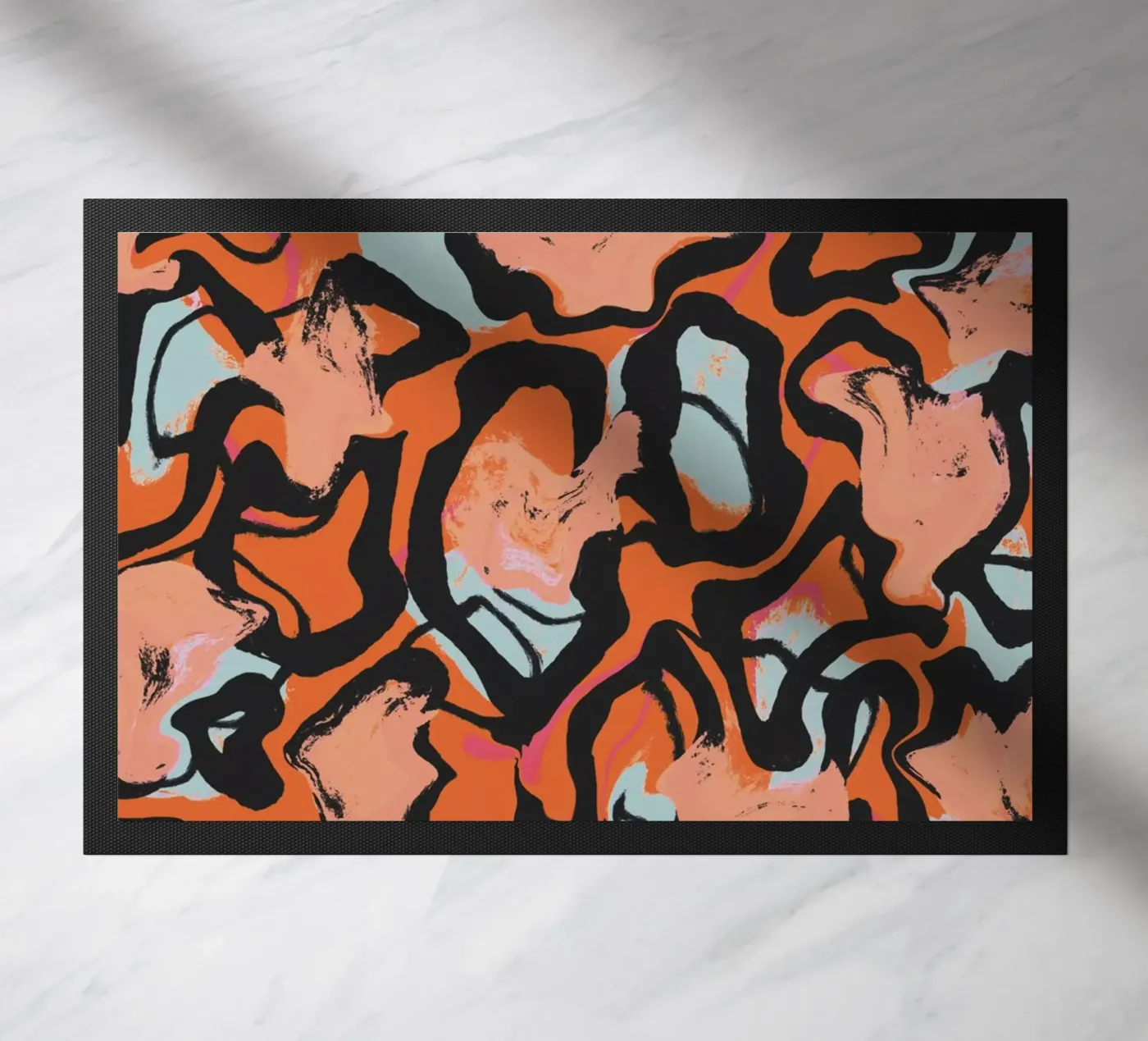 Wild Orange deurmat van treechild