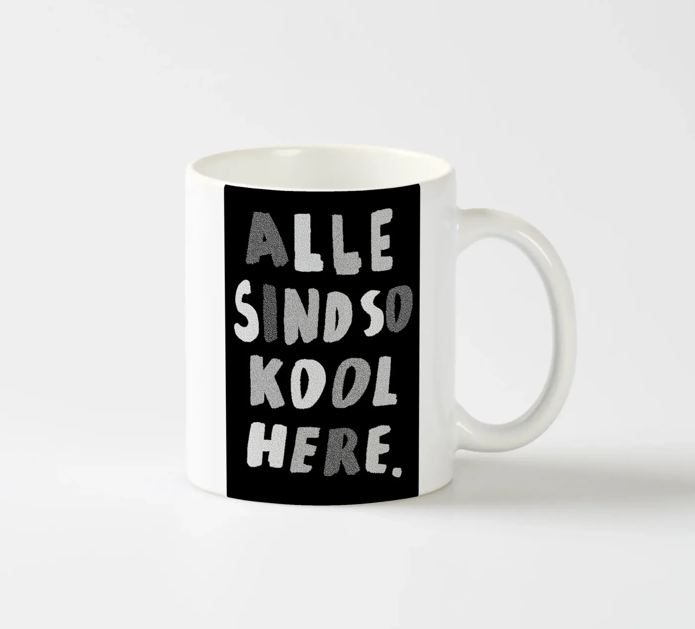 Kool Here ceramic mug by Herzette