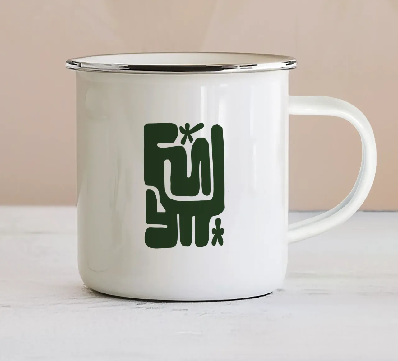 Kamel tazza in smalto da felixschuster
