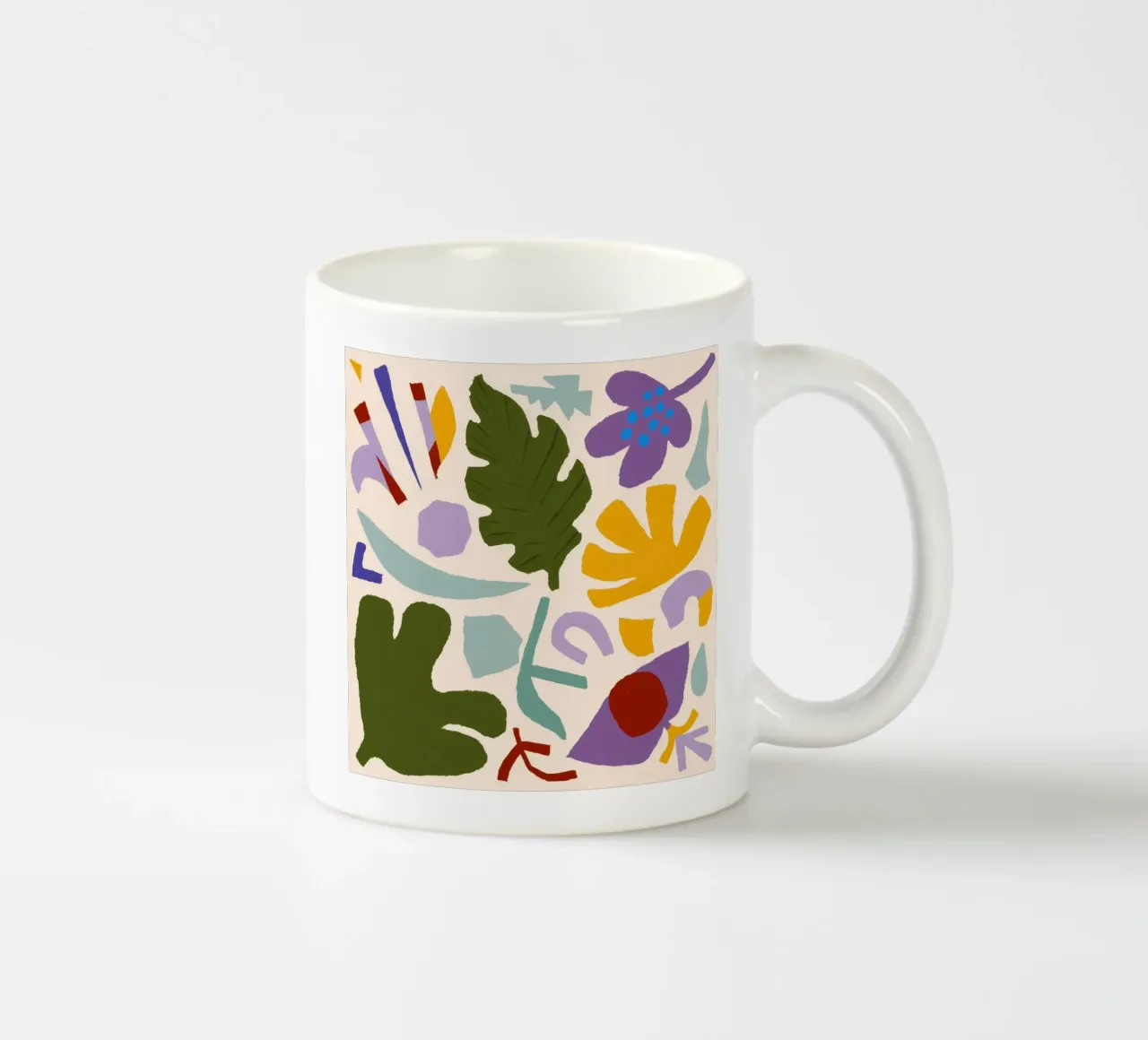 Medley di forme giocose tazza in ceramica da Lyra Glaze