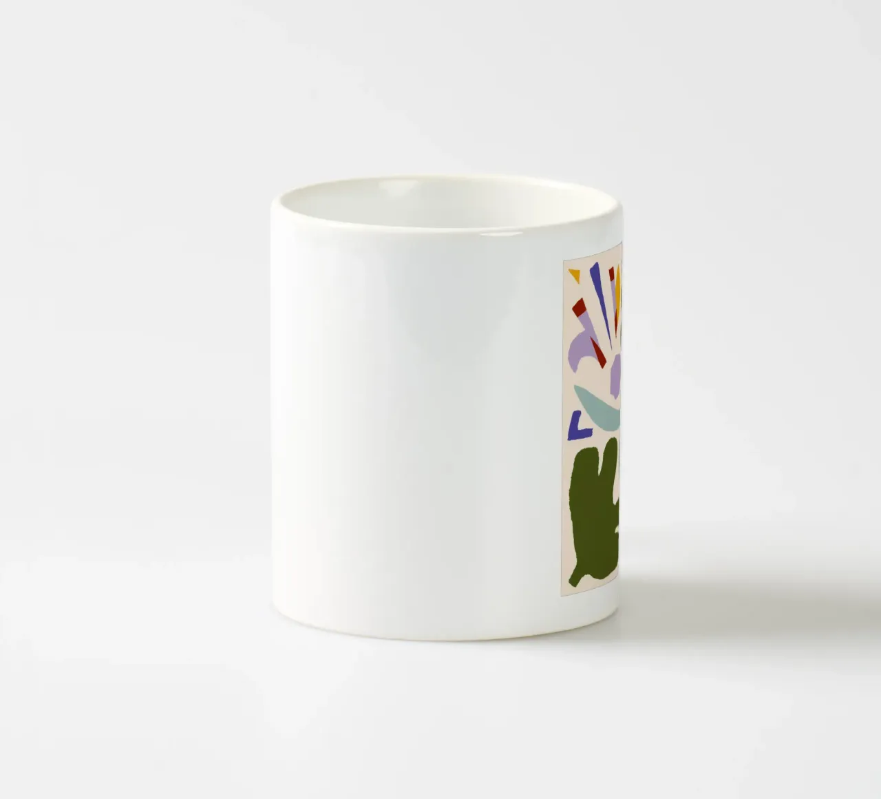 Medley di forme giocose tazza in ceramica da Lyra Glaze