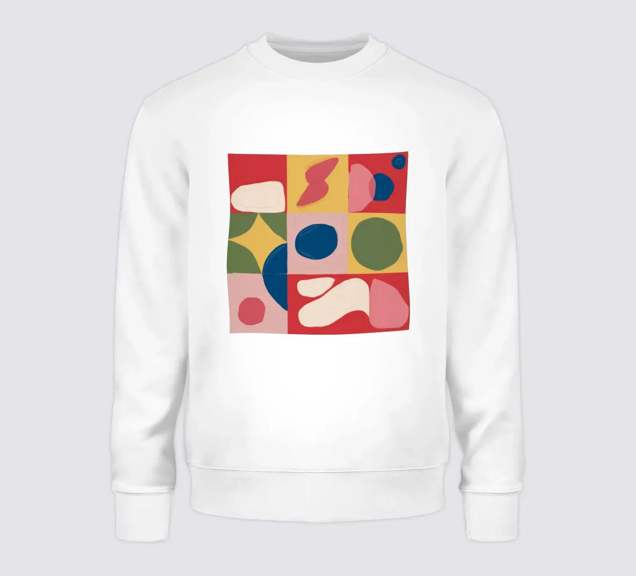 Blocchi di colori geometrici felpa da Lyra Glaze