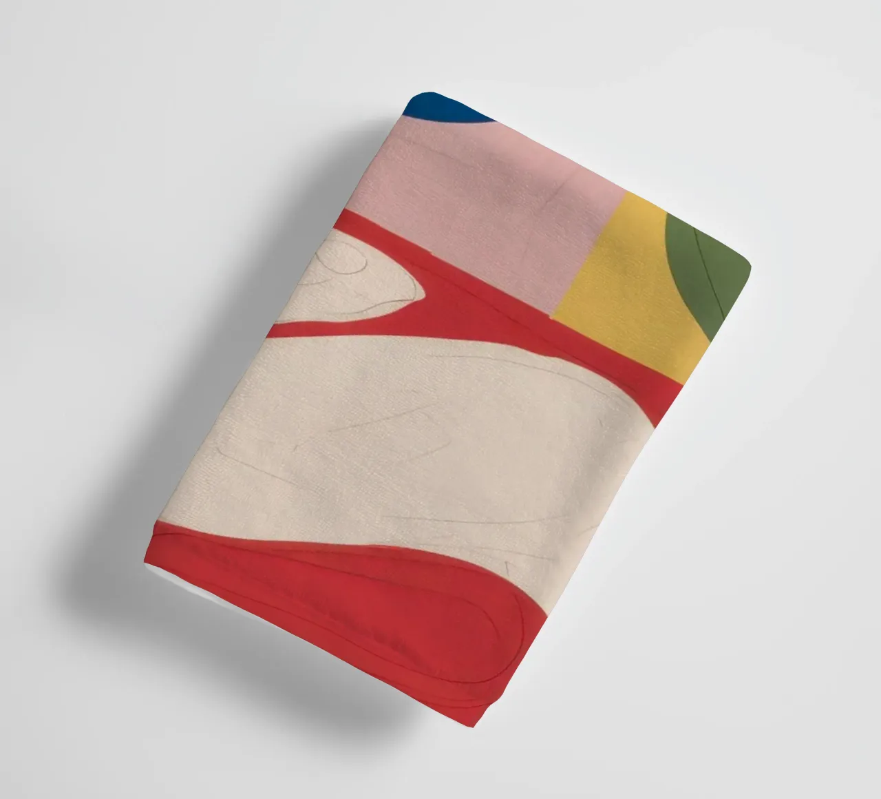 Geometric Color Blocks towel by Lyra Glaze